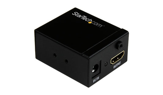 StarTech.com HDBOOST HDMI Signal Booster up to 115 ft 7.1 Audio 2 Year