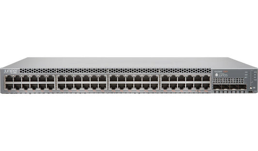 Juniper EX2300-48P 48-Port Gigabit PoE+ Switch, 4x 10G SFP+, 1U