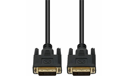 Proline DVI-D Dual Link Cable, 24+1 Pin, Male to Male, Black, 6 ft