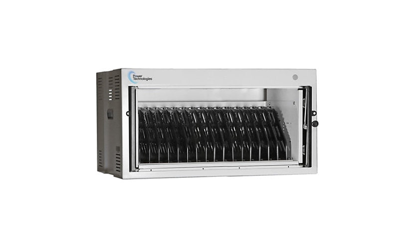 Anywhere Cart AC-MINI-16 Desktop/Wall Charging Cabinet, 16 Devices, 9-17in