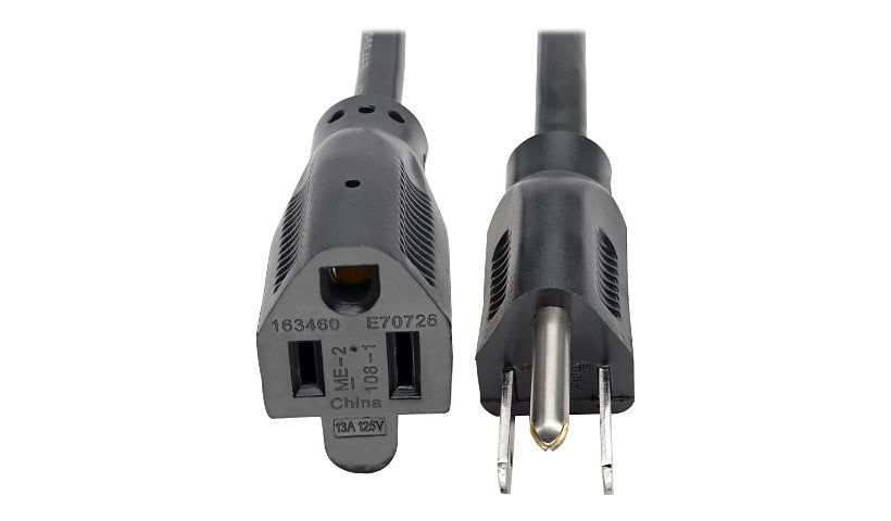 Tripp Lite P024-015-13A NEMA 5-15P to NEMA 5-15R Power Extension Cord 15 ft 13A