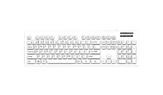 Man and Machine L Cool LCOOL/W7 Washable Umbrella Key Keyboard White 1 Year