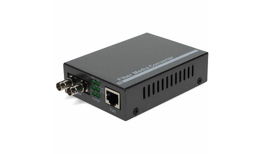 Proline 10/100/1000Base-TX RJ-45 to 1000Base-MX ST Multimode Media Converter, 1310nm, 2km, PRO-GMC-MX-ST