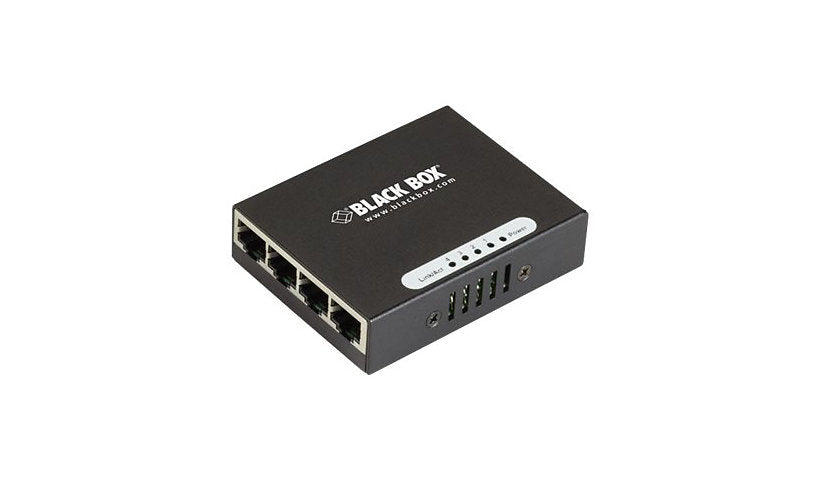 Black Box LGB304AE 4-Port Gigabit USB-Powered Desktop Switch