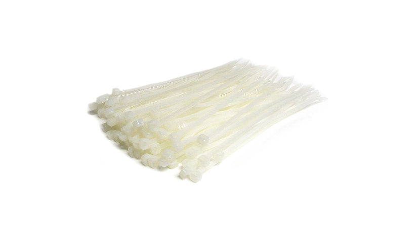StarTech.com CV150 6 in Nylon Cable Ties 100 Pack UL Approved TAA 2 Year
