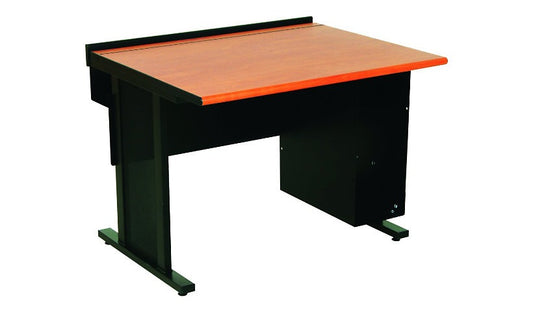Spectrum Evolution Computer Lab Desk, 72x30in, Black/Wild Cherry, 38905CHBADJ