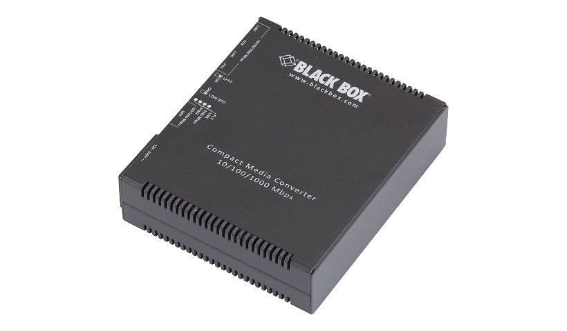 Black Box Compact Gigabit Fiber Media Converter, Link Fault Pass-Through, LGC5150A