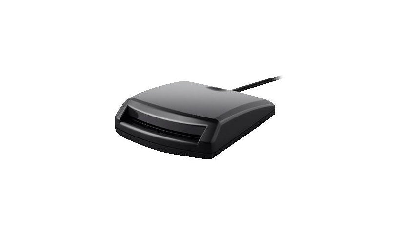 Belkin USB Smart Card CAC Reader FIPS 201 Class A B C Black F1DN008UTT