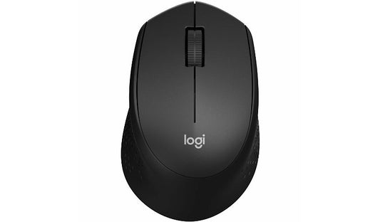 Logitech M330 SILENT PLUS Mouse SilentTouch Right Hand Black 910-004905 1 Year