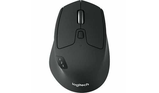 Logitech M720 Triathlon Multi Device Wireless Mouse 8 Buttons 910-004790 1 Year