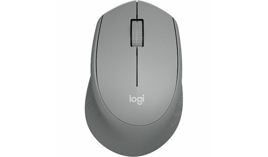 Logitech M330 SILENT PLUS Mouse SilentTouch Gray Yellow 910-004908 1 Year
