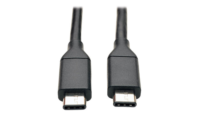 Tripp Lite USB-C Cable, USB 3.2 Gen 2, 10Gbps, 3A, Thunderbolt 3, M/M, 3 ft