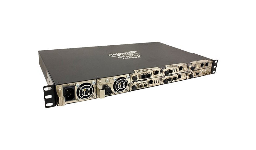 Lantronix ION106-A-NA 6-Slot Rack Mount Chassis, AC Adapter Included
