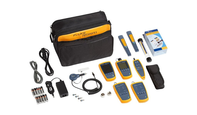 Fluke Networks FTK1475 Fiber Kit, FI-500 Micro Scope, SimpliFiber Pro Meter
