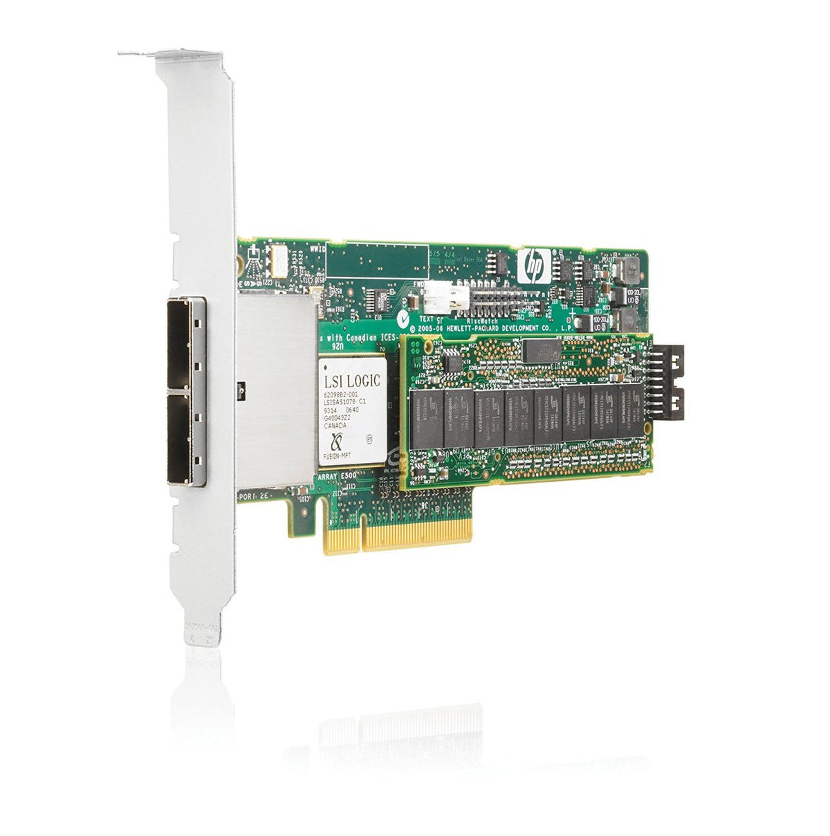 HPE 435129-B21 Smart Array E500 256MB PCIe x8 SAS/SATA RAID Controller