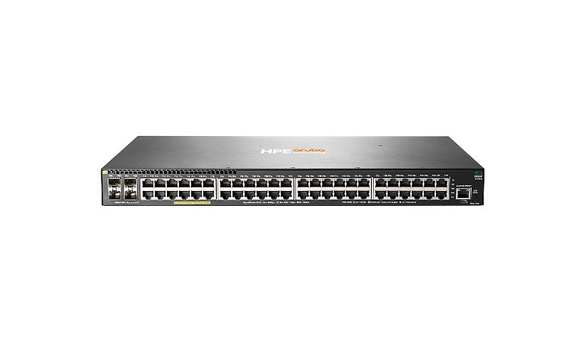 HPE Aruba 2930F JL256A 48G PoE+ 4SFP+ Layer 3 Stackable Switch