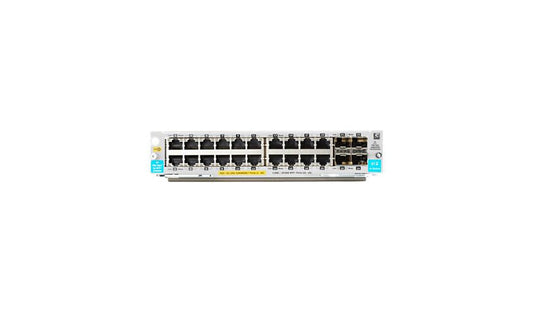 HPE Aruba J9990A 20-Port Gigabit PoE+ and 4-Port 1/10GbE SFP+ v3 zl2 Module