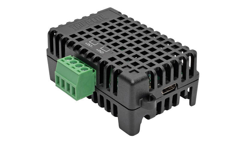 Eaton Tripp Lite EnviroSense2 E2 Environmental Sensor Module, Temperature, Humidity and Digital Inputs, TAA Compliant, Black, E2MTHDI