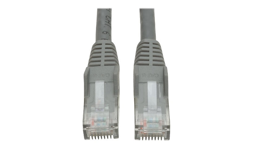 Tripp Lite N201-010-GY Cat6 Snagless UTP Ethernet Patch Cable 10 ft Gray