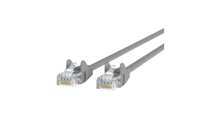 Belkin A3L791-30-S Cat5e Snagless UTP Ethernet Patch Cable 30 ft Gray