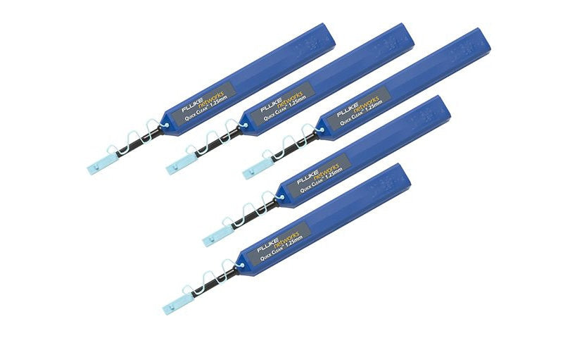 Fluke Networks QUICKCLEAN-1.25-5P Quick Clean Fiber Cleaner, LC/MU, 5 Pack