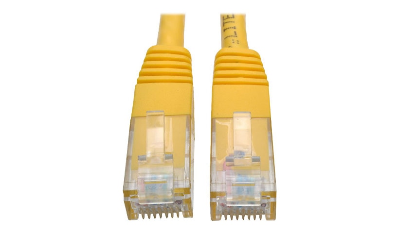 Tripp Lite N200-015-YW Cat6 Molded UTP Ethernet Patch Cable 15 ft Yellow