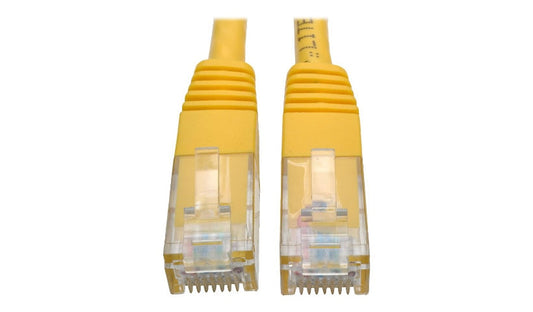 Tripp Lite N200-025-YW Cat6 Molded UTP Ethernet Patch Cable 25 ft Yellow