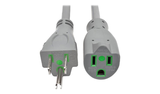 Tripp Lite P024-006-GY-HG NEMA 5-15P to NEMA 5-15R Hospital-Grade Extension Cord