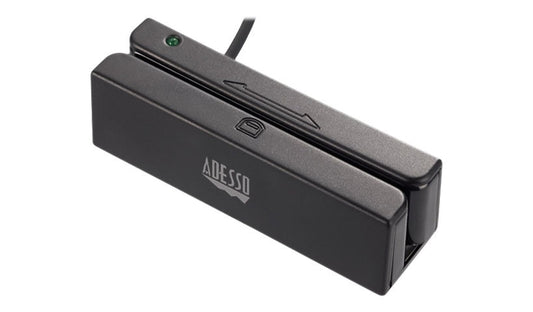 Adesso MSR-100 USB Magnetic Stripe Card Reader 3 Track Bi-Directional