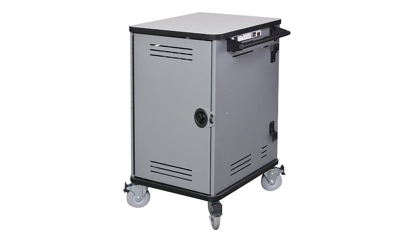 Spectrum Pro20 Notebook Cart, eLogix Timer, Balloon Wheels, 55462-ABL