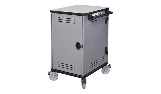 Spectrum Pro20 Notebook Cart, eLogix Timer, Balloon Wheels, 55462-ABL