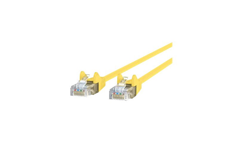 Belkin A3L980-07-YLW-S Cat6 Snagless UTP Ethernet Patch Cable 7 ft Yellow
