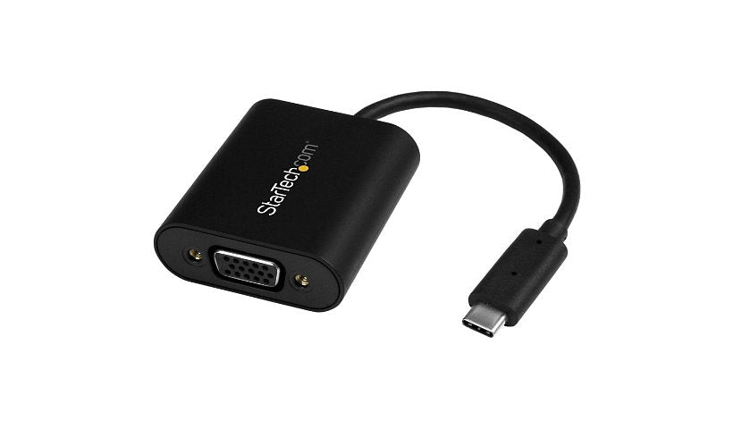 StarTech.com Compact USB-C to VGA Adapter, 1920x1200, Presentation Mode, TAA