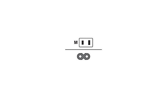 HPE J9880A Power Cord 1.8 m NEMA 1-15P to C7