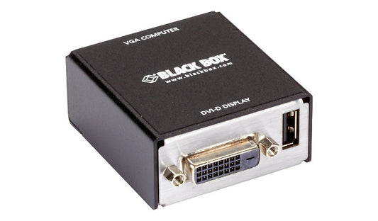 Black Box KVGA-DVID VGA to DVI-D Video Converter USB Powered 1920 x 1200 TAA