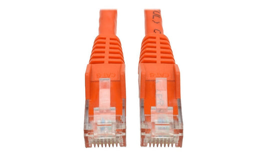 Tripp Lite N201-001-OR Cat6 Snagless UTP Ethernet Patch Cable 1 ft Orange