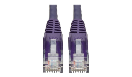 Tripp Lite N201-006-PU Cat6 Snagless UTP Ethernet Patch Cable 6 ft Purple