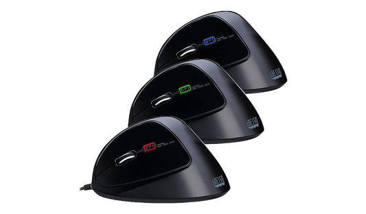Adesso iMouse E7 Wired Vertical Ergonomic Left Handed Mouse 1 Year