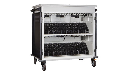 Anywhere Cart AC-MANAGE Charging Cart, 36 Laptops up to 17in, External Outlets