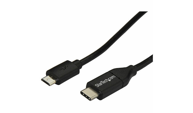 StarTech.com USB-C to Micro-USB Cable, USB 2.0, Charge & Sync, 2 m (6.6 ft)