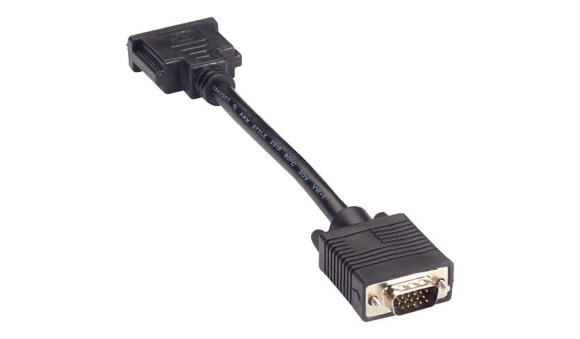 Black Box VA-VGA-DVII VGA to DVI-I Video Adapter Dongle Lifetime Warranty