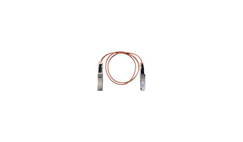 Cisco 20m (66ft) 40G QSFP+ to QSFP+ Active Optical Cable, Gray, QSFP-H40G-AOC20M=