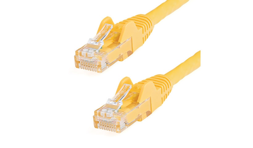 StarTech.com N6PATCH6YL Cat6 Snagless UTP Ethernet Patch Cable 6 ft Yellow