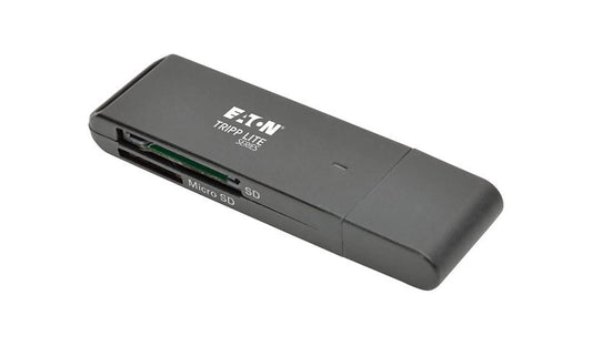 Tripp Lite USB 3.0 SD/microSD Memory Card Reader, 5Gbps, Compact