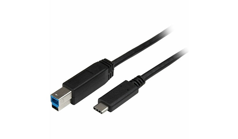 StarTech.com USB-C to USB-B 3.0 Cable, 5Gbps, Male/Male, 2 m (6.6 ft)