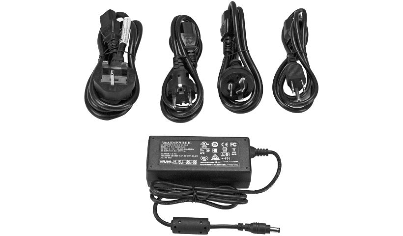 StarTech SVA12M5NA 12V 5A Replacement DC Power Adapter 2 Year