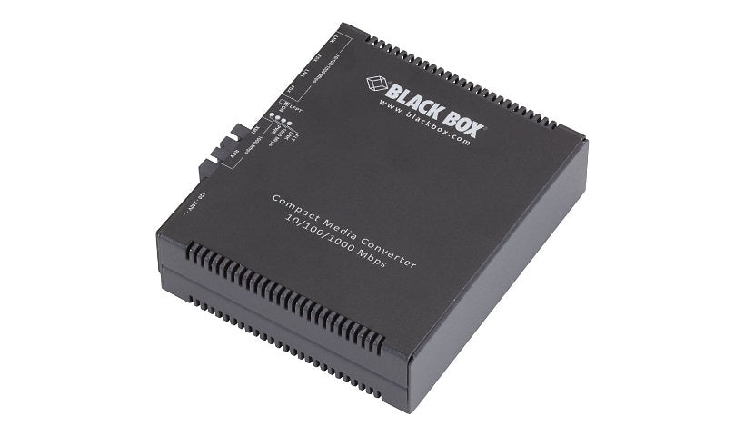 Black Box Compact Gigabit Media Converter, Fiber to the Desktop, LGC5151A