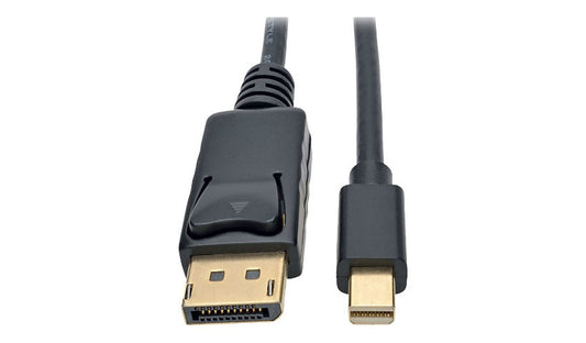 Tripp Lite P583-003-BK Mini DisplayPort to DisplayPort Cable 3 ft 4K 60Hz