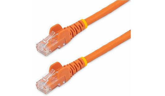 StarTech.com N6PATCH6INOR Cat6 Snagless UTP Ethernet Patch Cable 6 in Orange