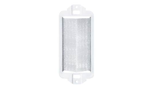 Leviton 41075-DBW Decora Brush Pass-Through Insert White